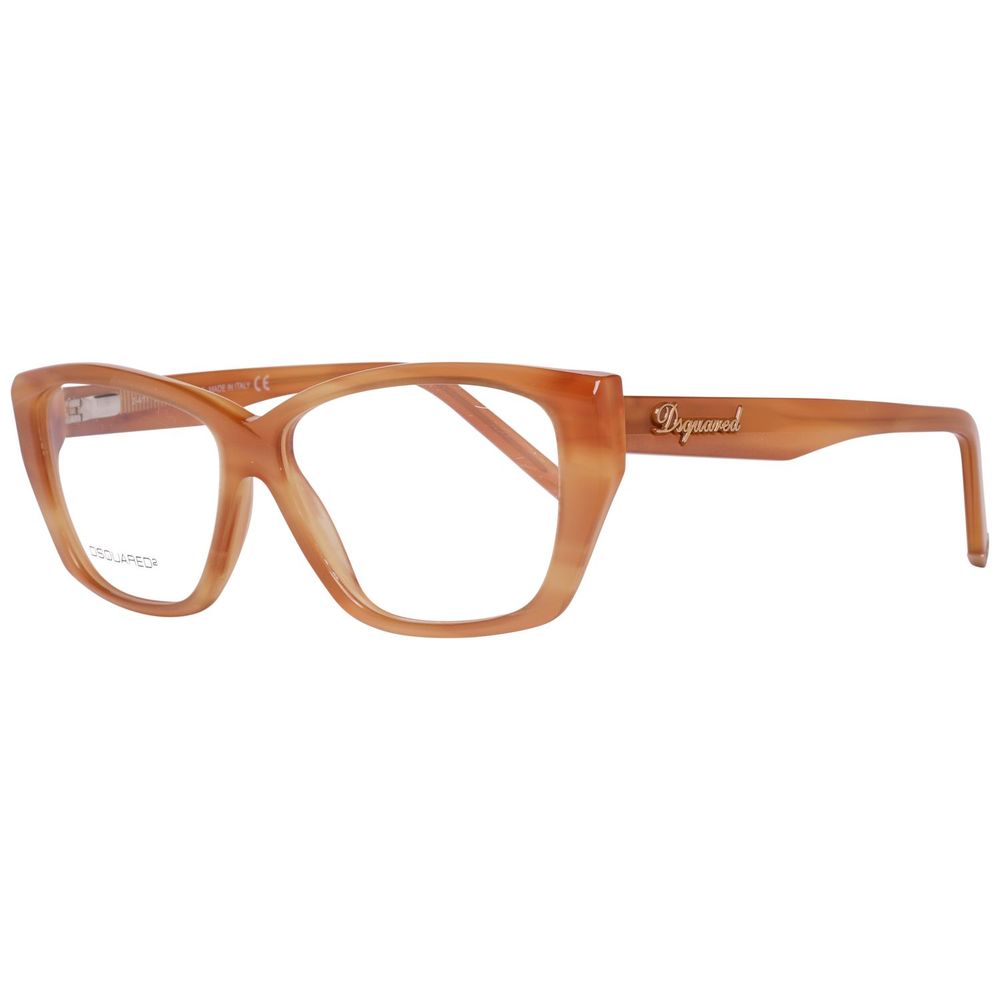 Dsquared² kahverengi plastik çerçeveler